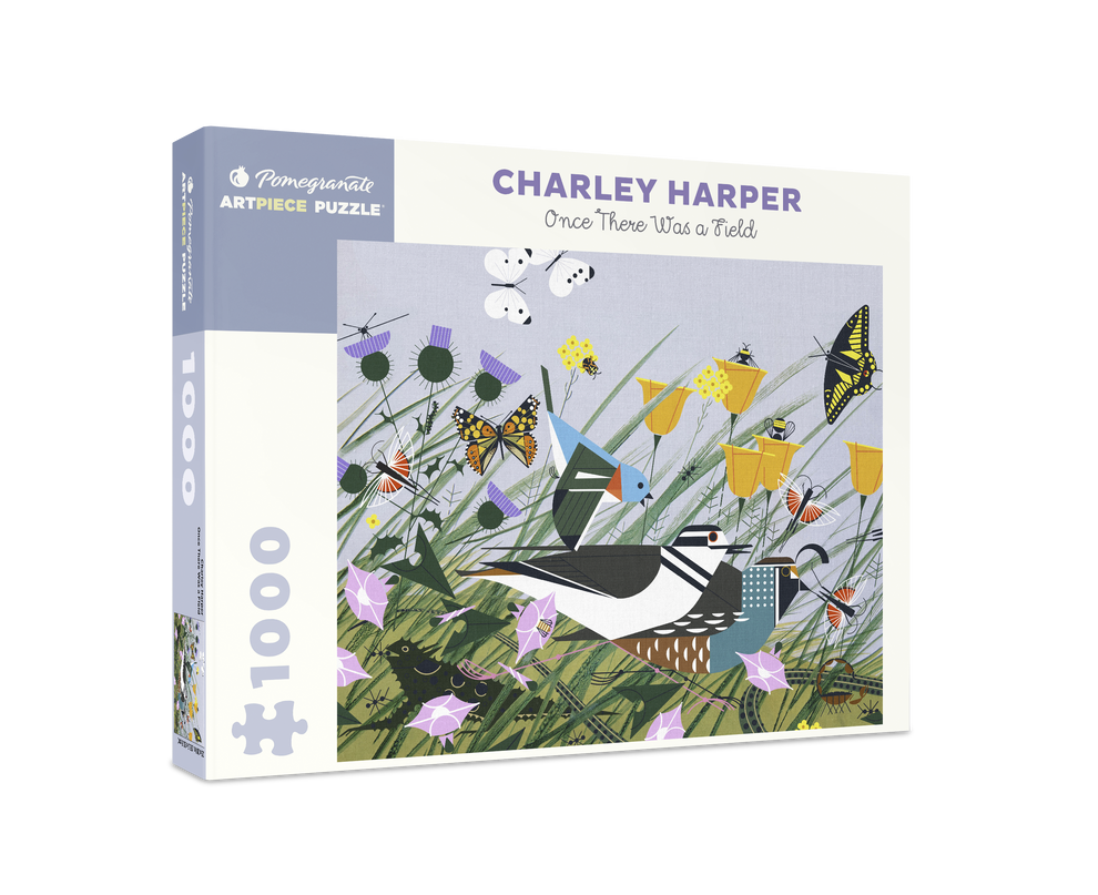 Once There Was A Field Charley Harper 1000 Piece Puzzle
