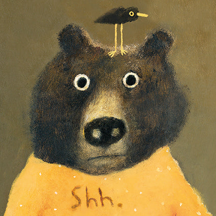 Shh Bear Card