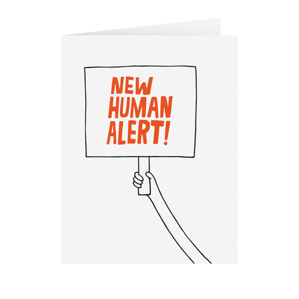 New Human Alert Card