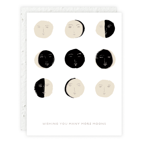 Many Moons Birthday Card