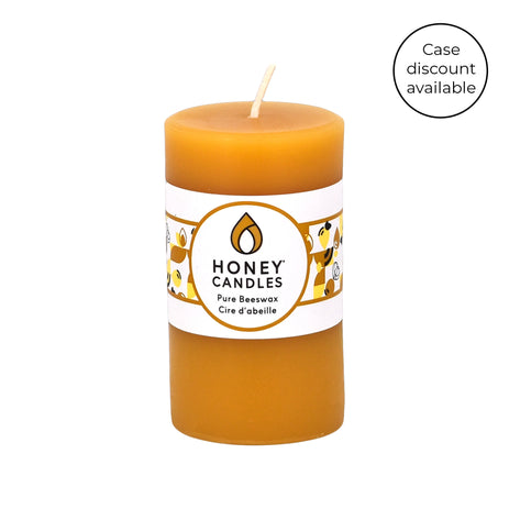 Beeswax Pillar Candle