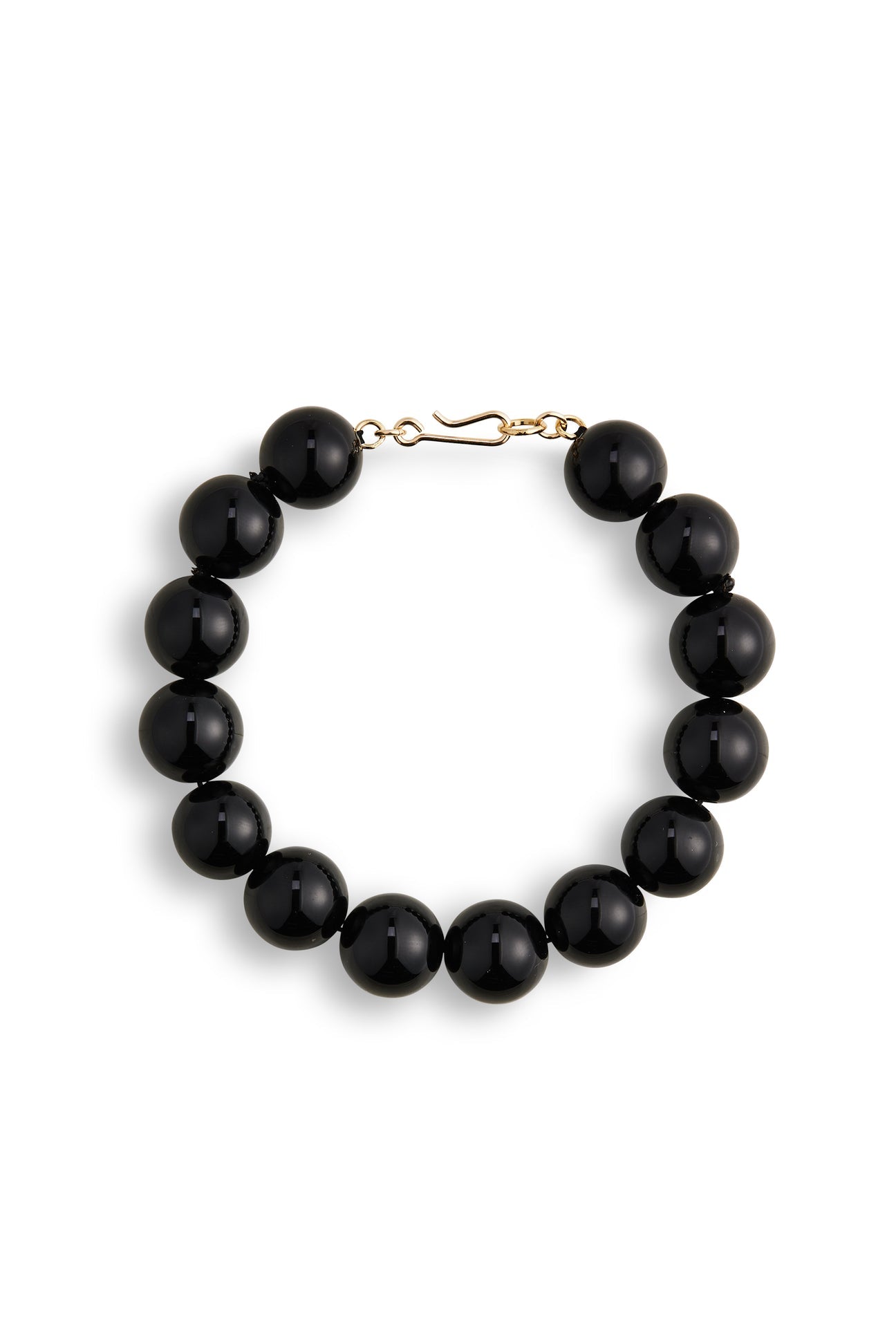 Grande Boule Black Tourmaline Bracelet