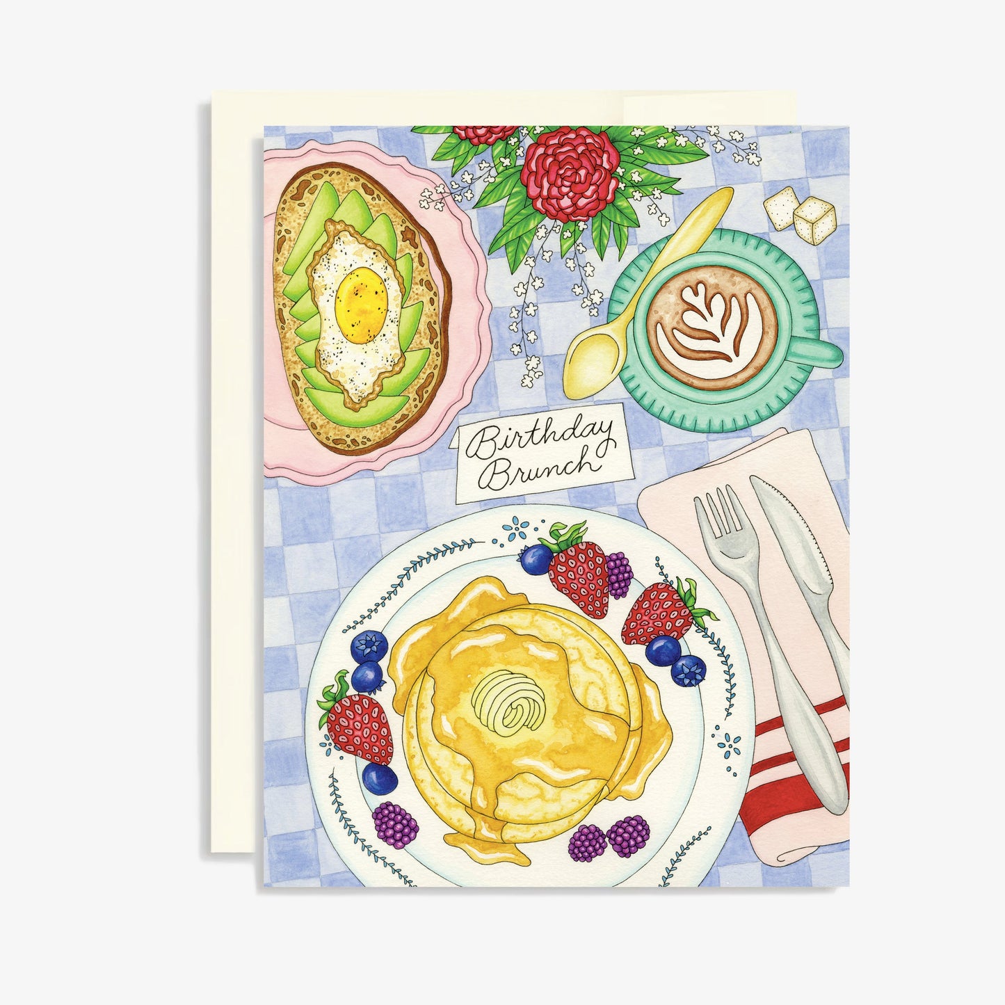 Birthday Brunch Card