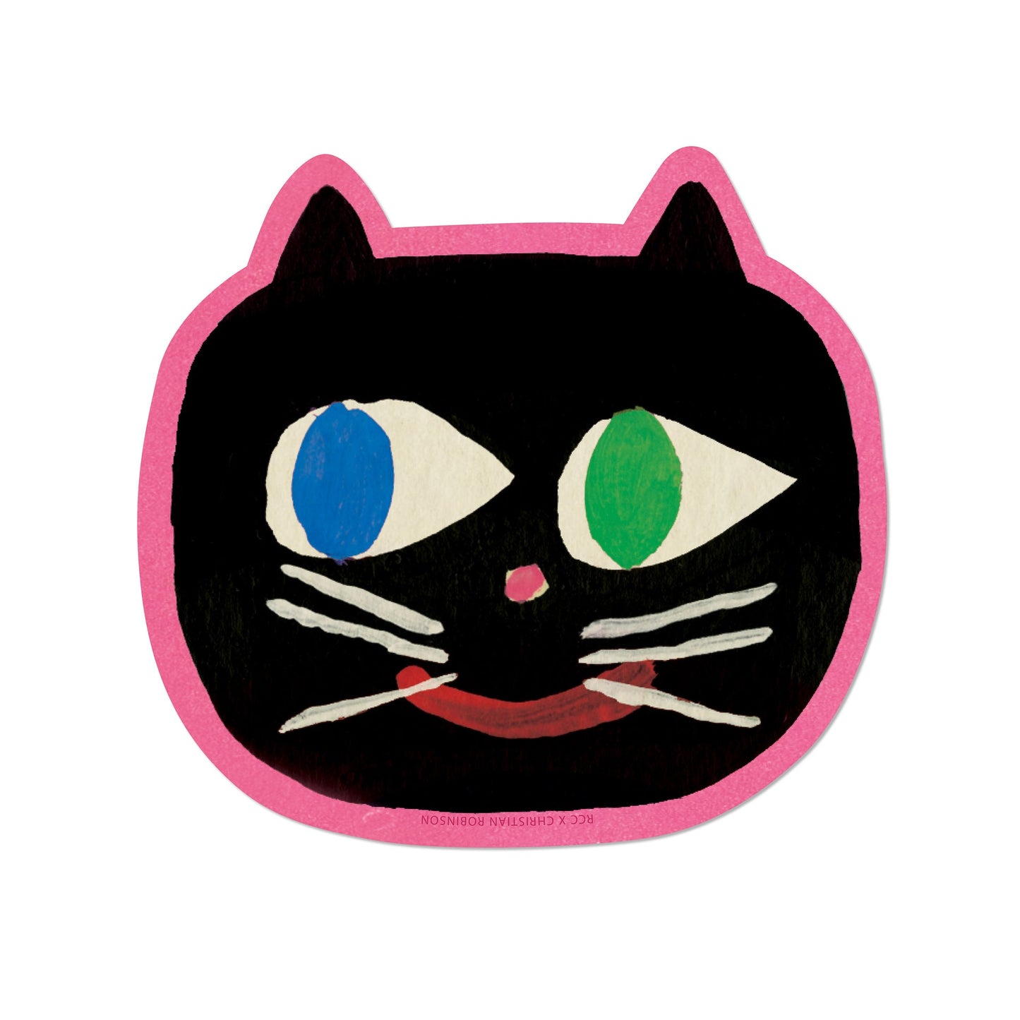 Cat Face Sticker