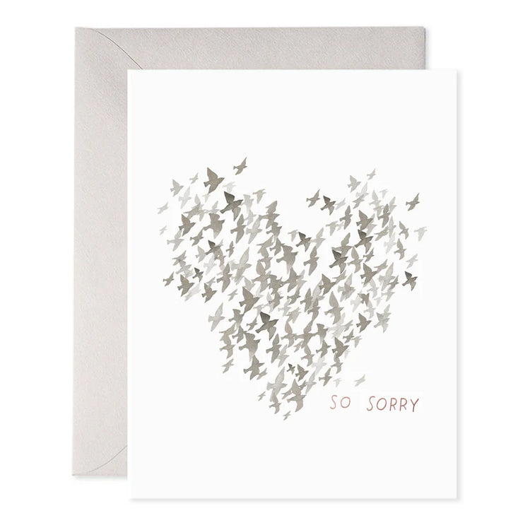 Starlings Condolence Greeting Card