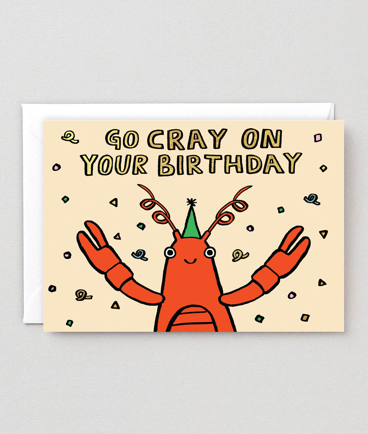 Go Cray On Your Birthday Card