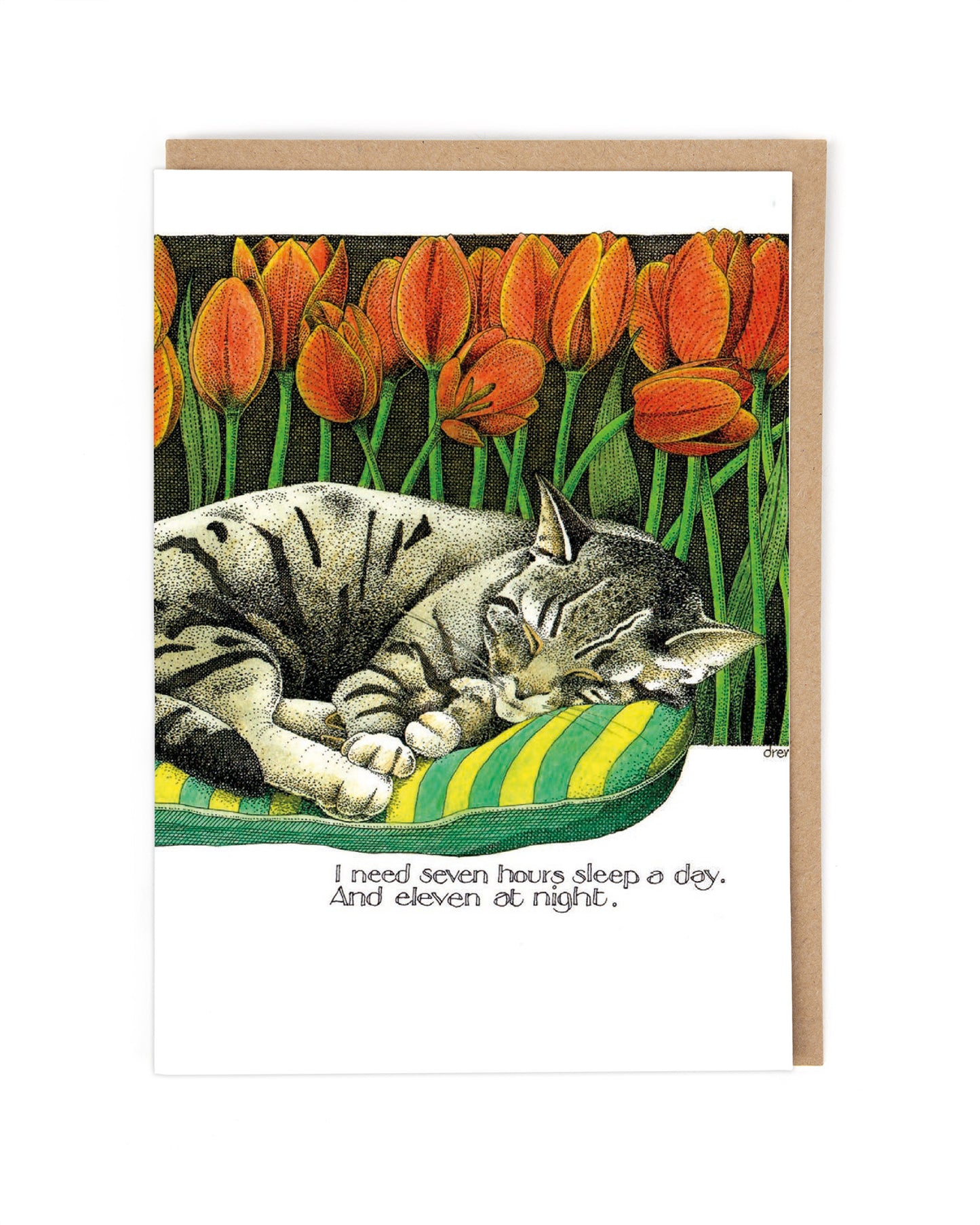 7 Hours Sleep Card