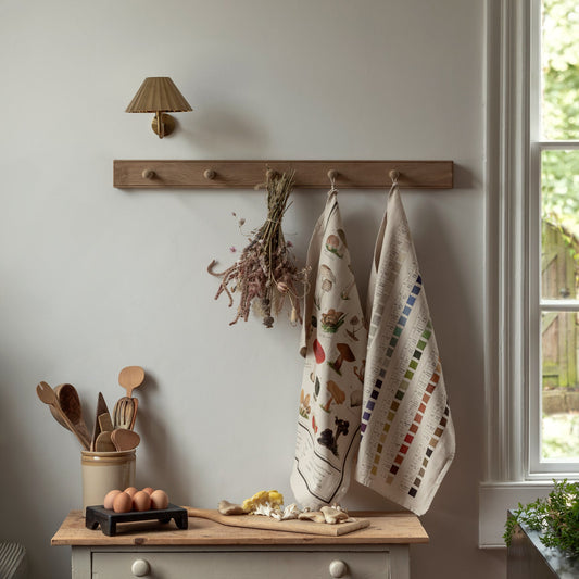 Werner's Nomenclature of Colours Organic Cotton Tea Towel