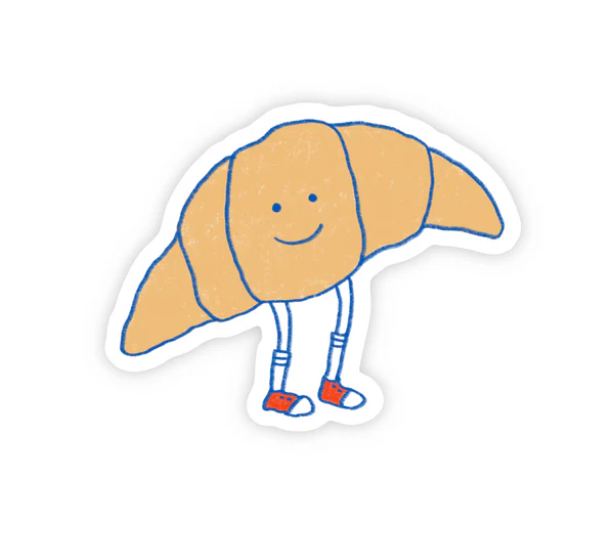 Croissant Sticker