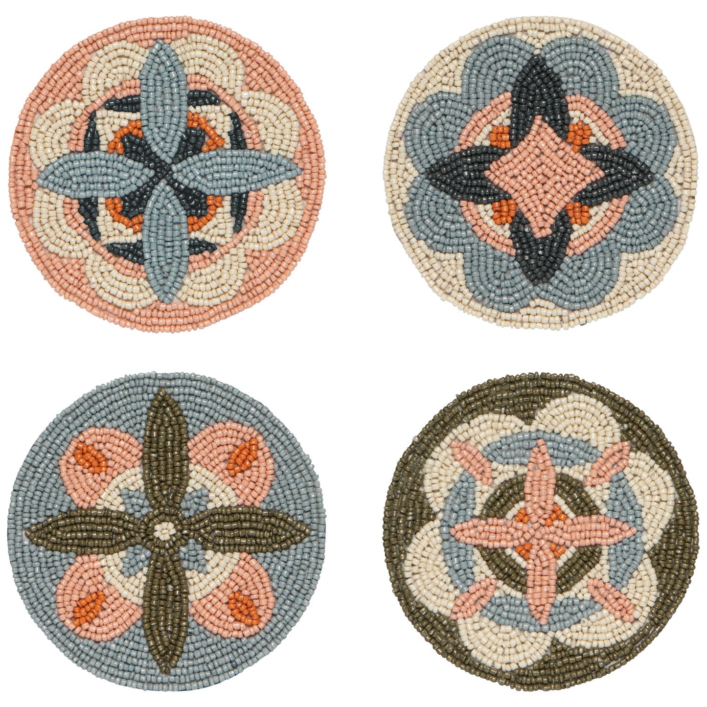 Beaded Coasters