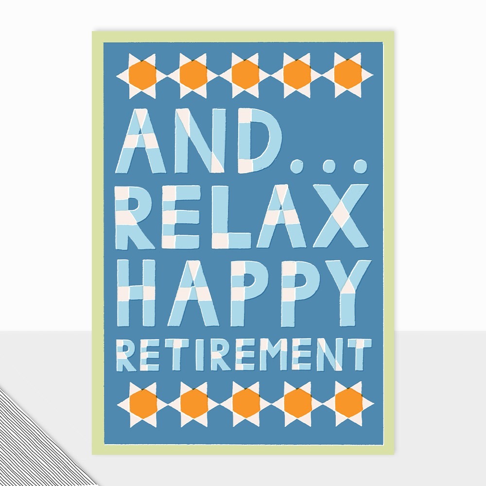Happy Retirement & Relax Card