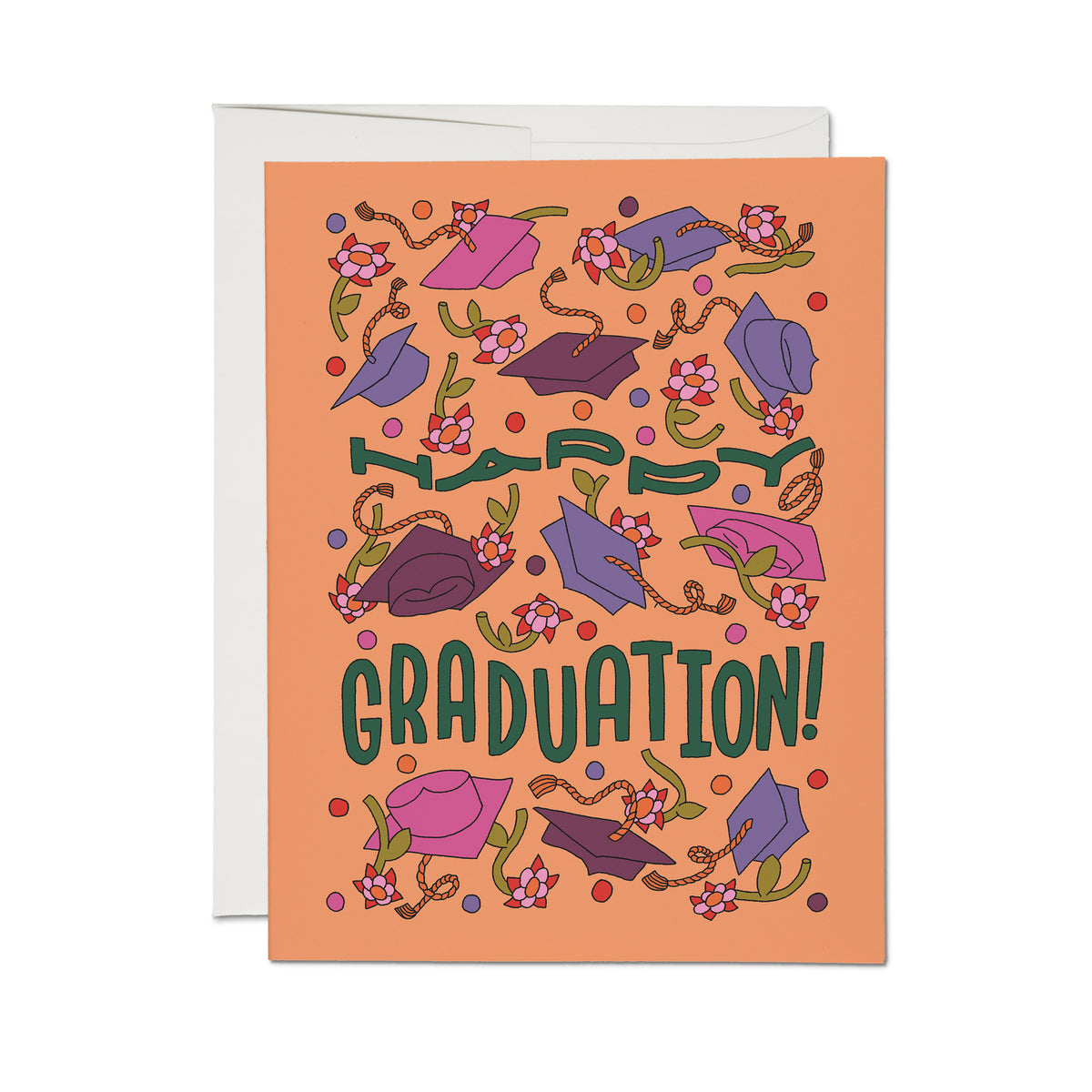 Cap Toss Grad Card