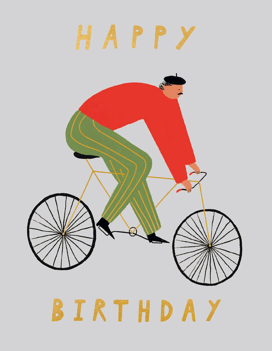 Bicycle Birthday Card