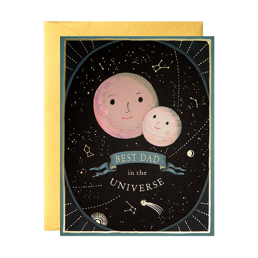 Best Dad in The Universe Card