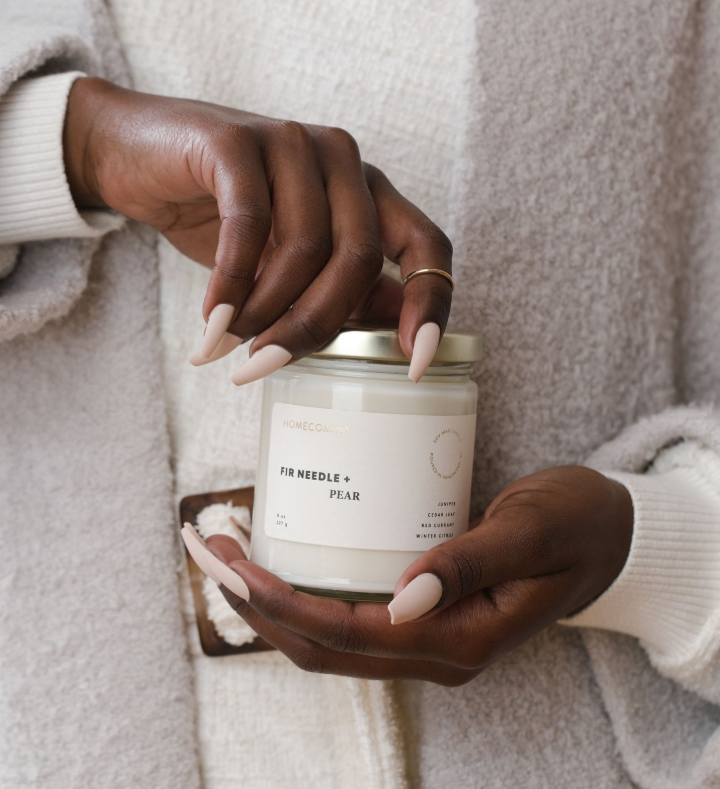 Fir Needle + Pear Soy Wax Candle