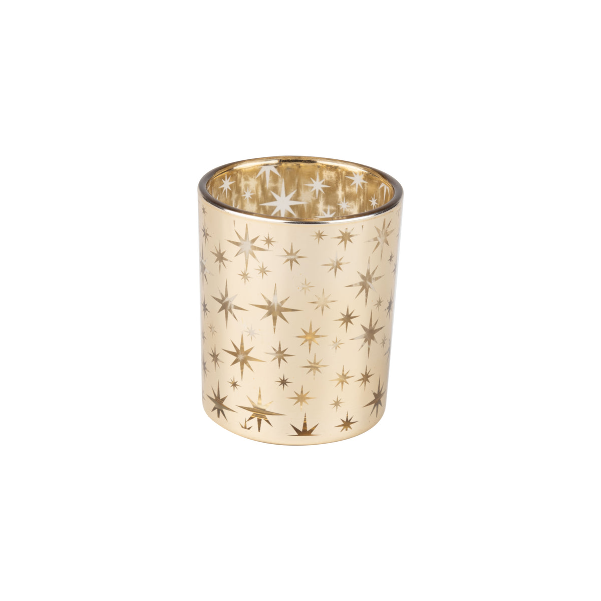 Gold Northern Star Tealight Holder
