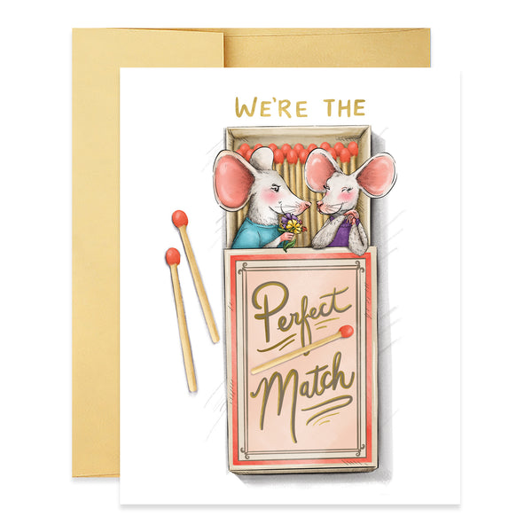 Mouse-y Perfect Match Card