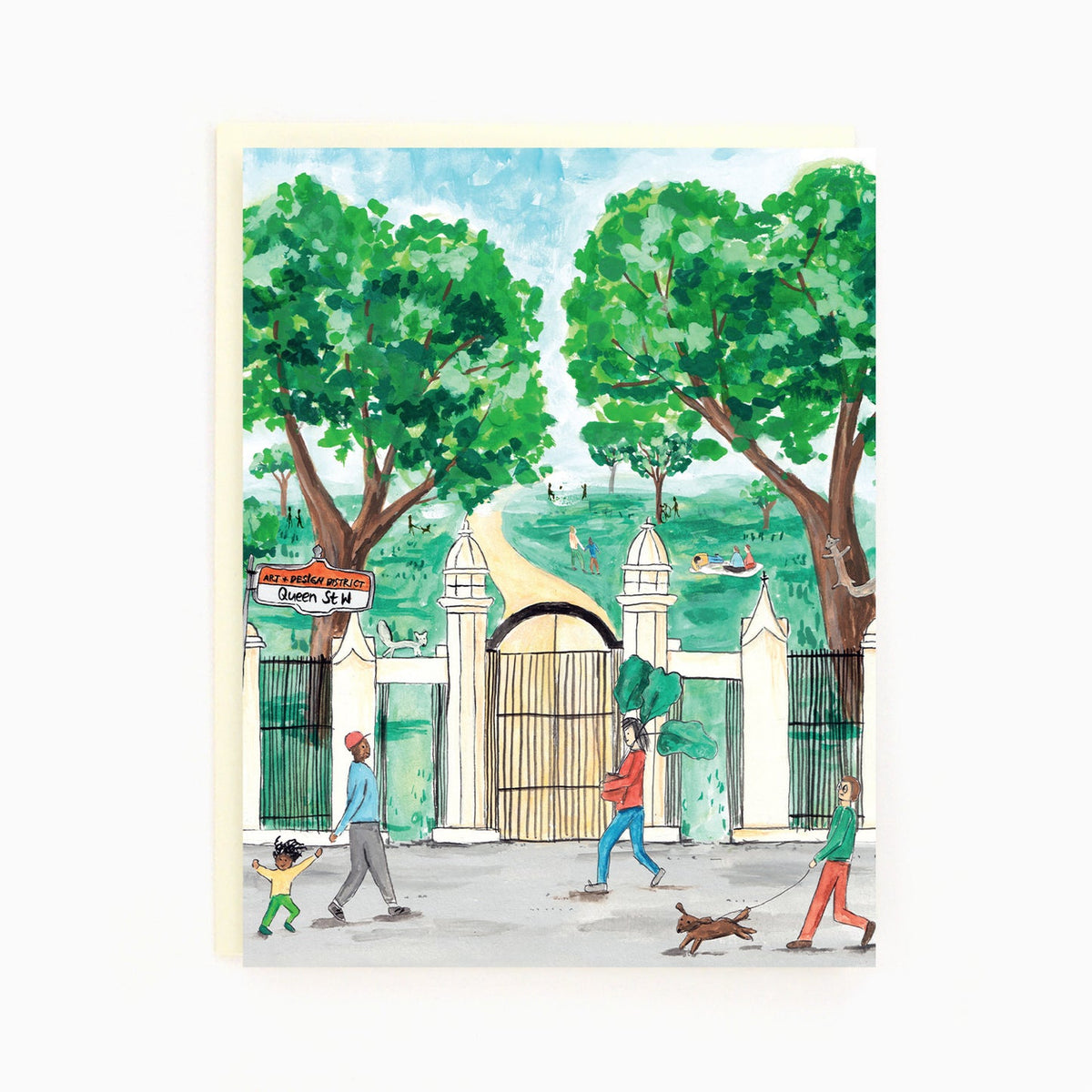 Toronto Bellwoods Greeting Card