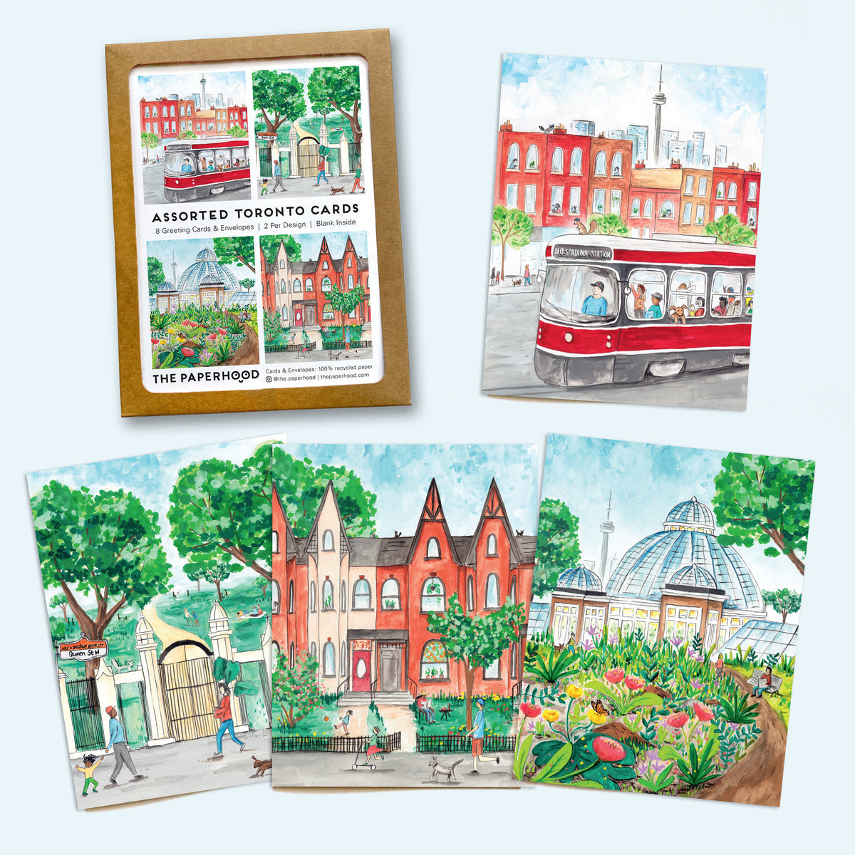 Toronto Summer Notecards (Box Set)