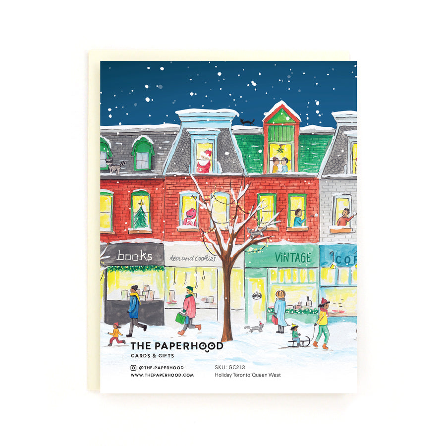 Queen Street Boxed Holiday Cards (Set of 8)