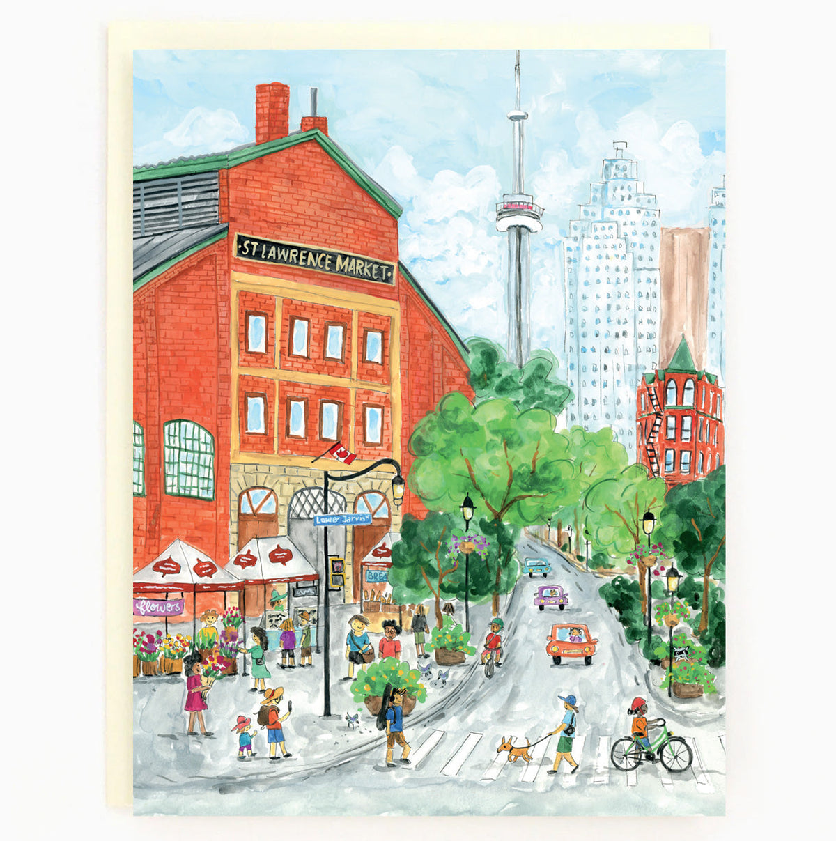 Toronto St. Lawrence Market Greeting Card