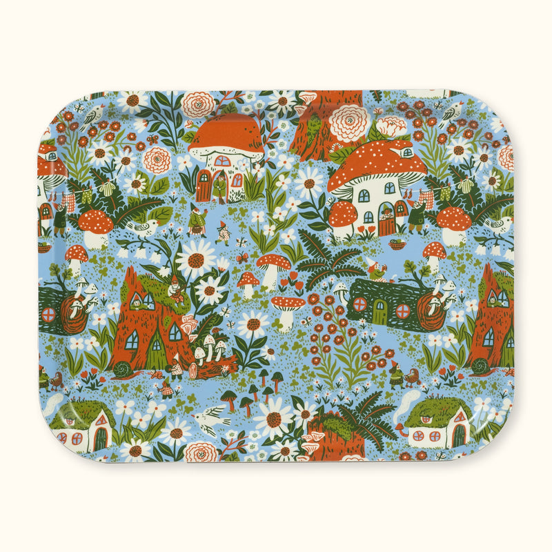 Blossom Village Birchwood Tray