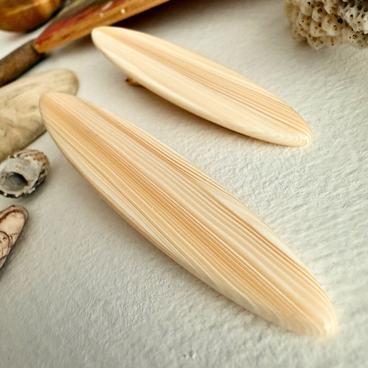 "Longboard" Duckbill Hair Clip