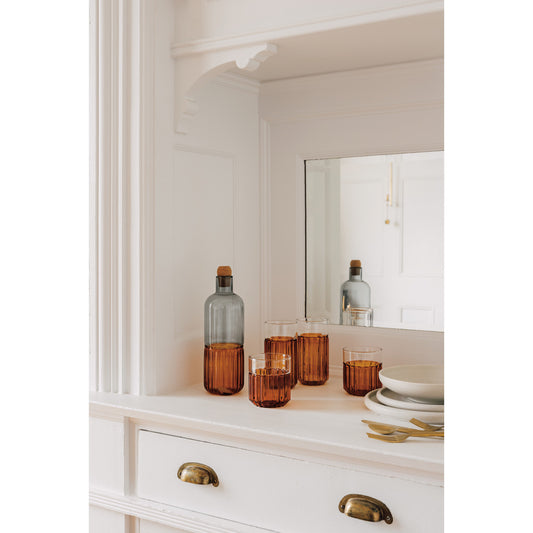 Smoke & Amber Channel Carafe