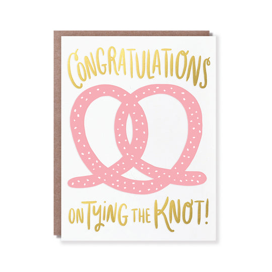 Tie The Knot Wedding Card
