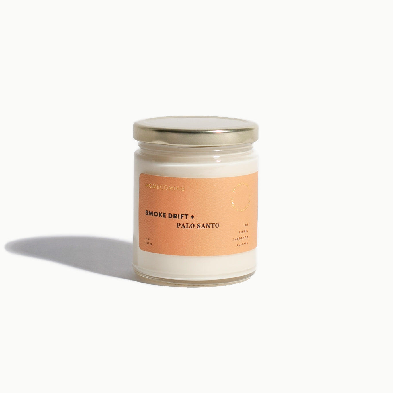 Smoke Drift + Palo Santo Candle