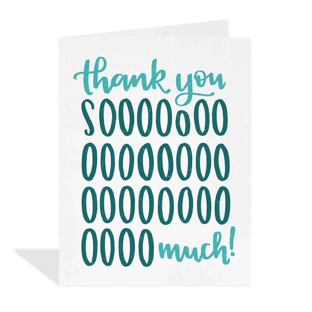 Thank You Sooo Much Card