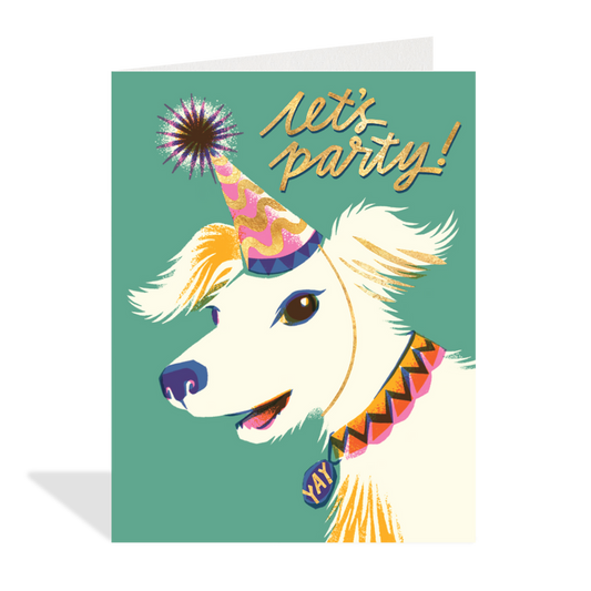 Let's Party Birthday Card