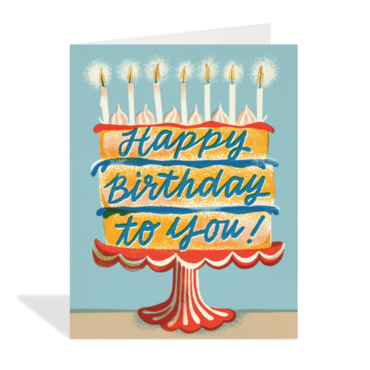 Happy Birthday To You Card