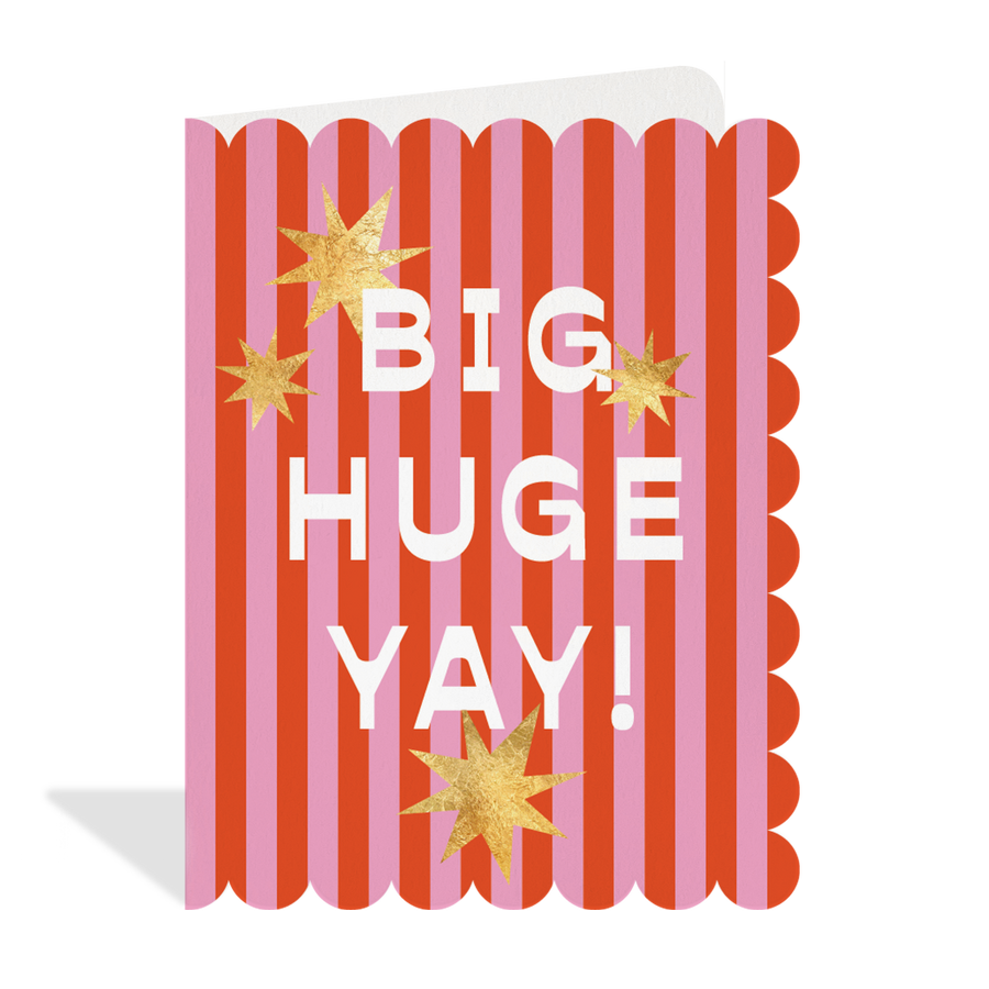 Big Huge Yay Congrats Card