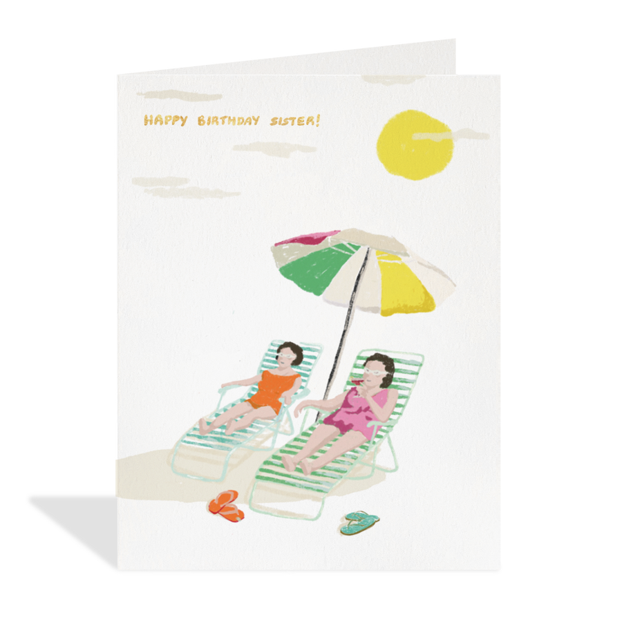 Happy Birthday Sister Card