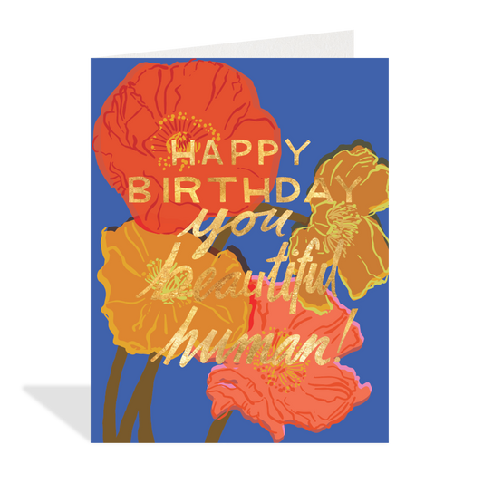 Beautiful Human Birthday Card