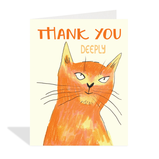 Thank You Deeply Card