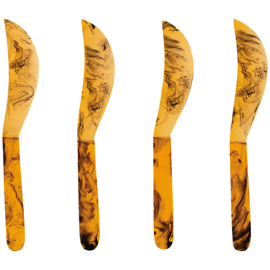 Tortoiseshell Resin Spreader Set