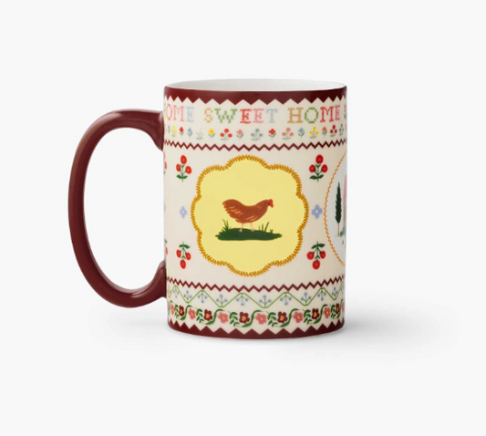 Home Sweet Home Porcelain Mug
