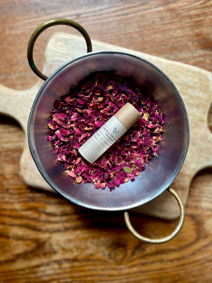Rose and Lavender Lip Butter