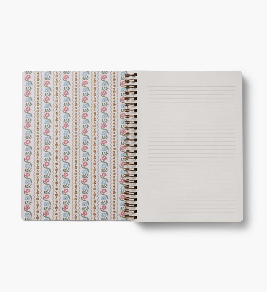 Delphine Spiralbound Ruled Notebook