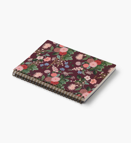 Dahlia Spiralbound Ruled Notebook