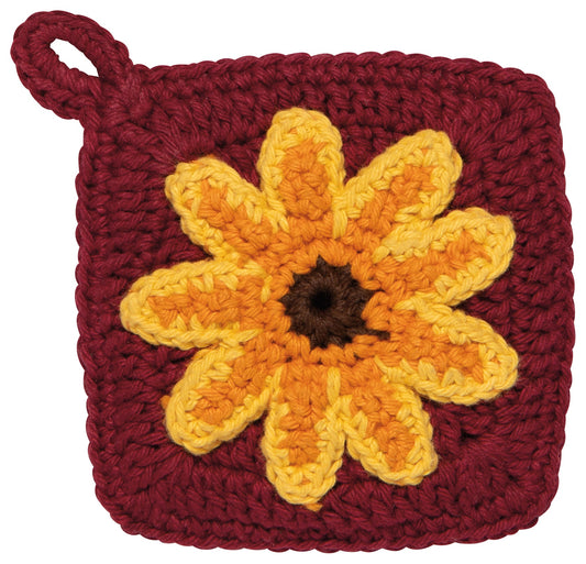 Sunflower Crochet Sponge Set