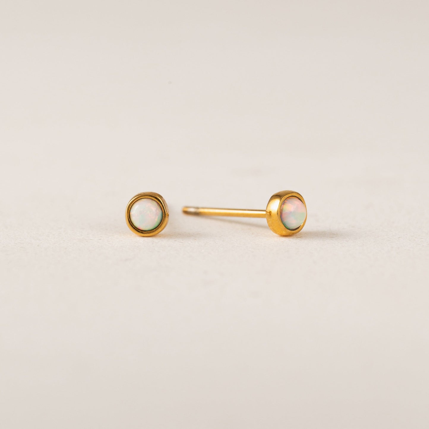 Opal Stud Earrings