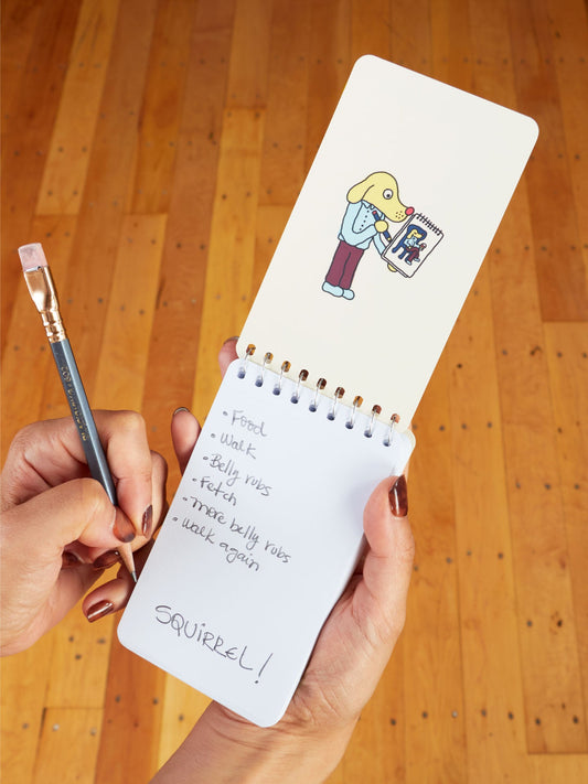 Diary Of A Dog Spiral Notebook