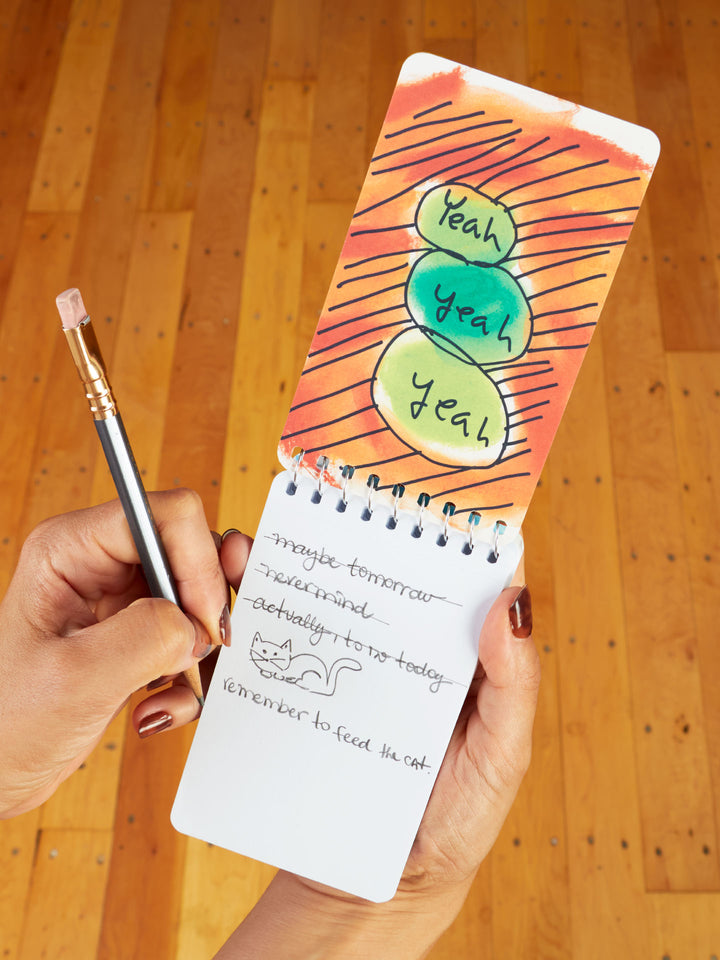 The Art Of Procrastination. Have You Seen My Pencil? Spiral Notebook