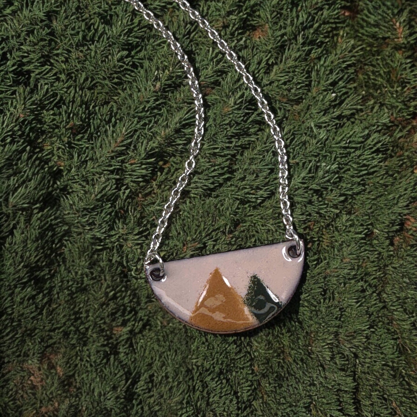 Wooded Mountains Necklace