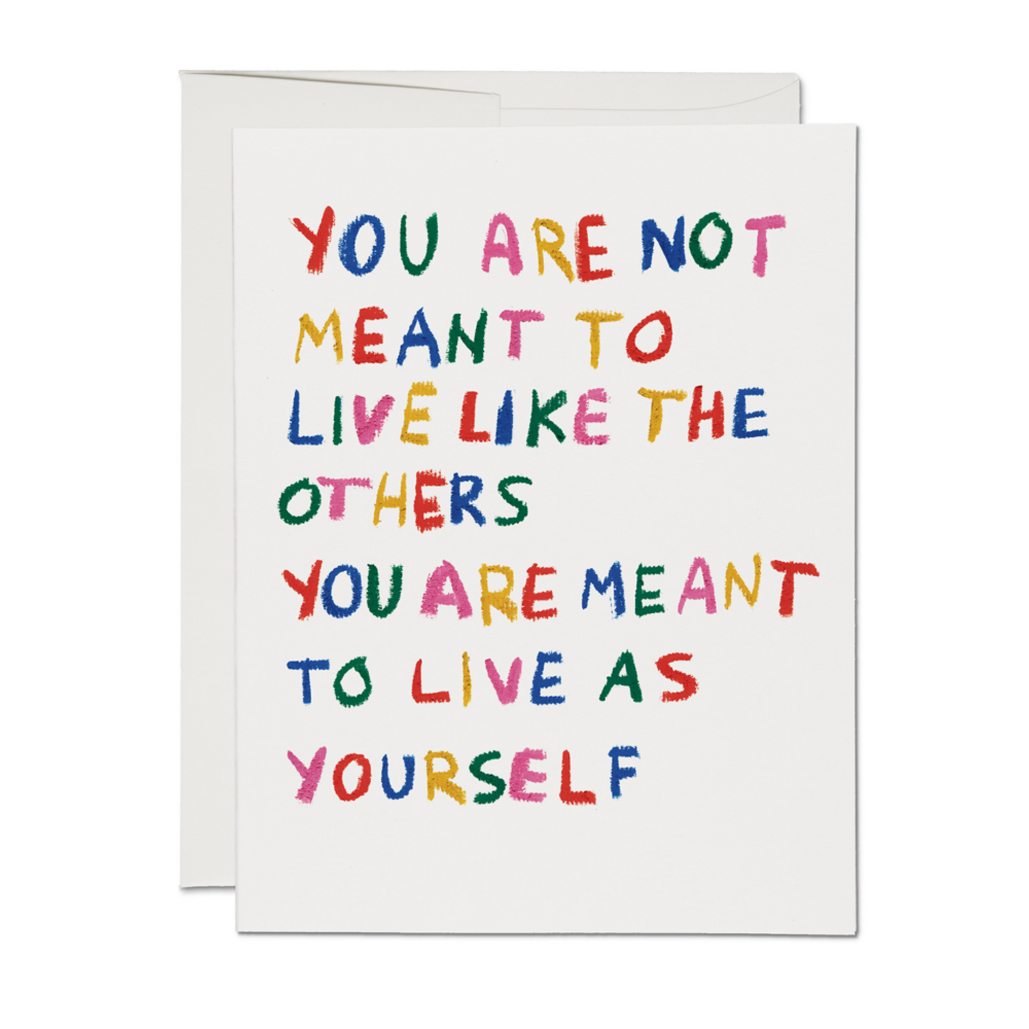 Be Yourself Card