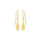 Solid Droplet Hook Earrings