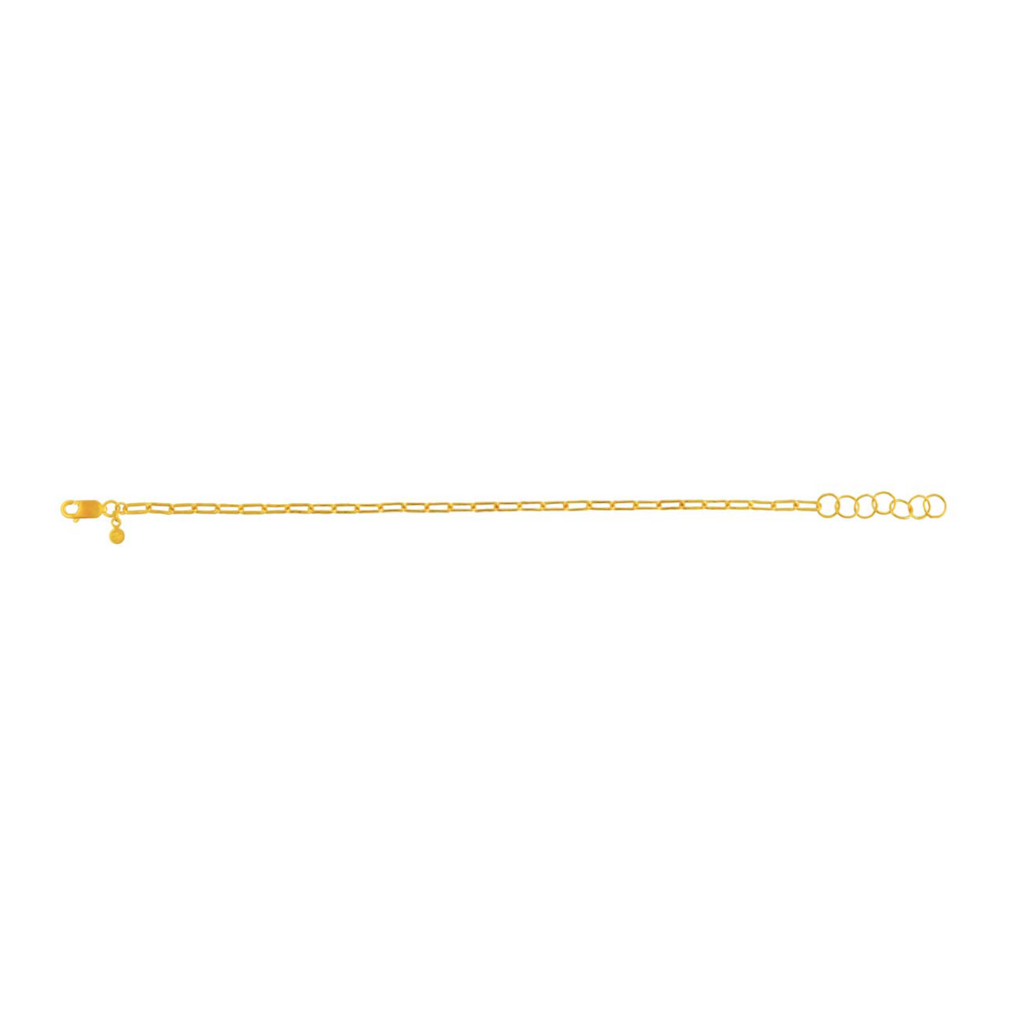 Paperclip Chain Bracelet